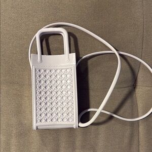 White Jelly Crossbody Bag